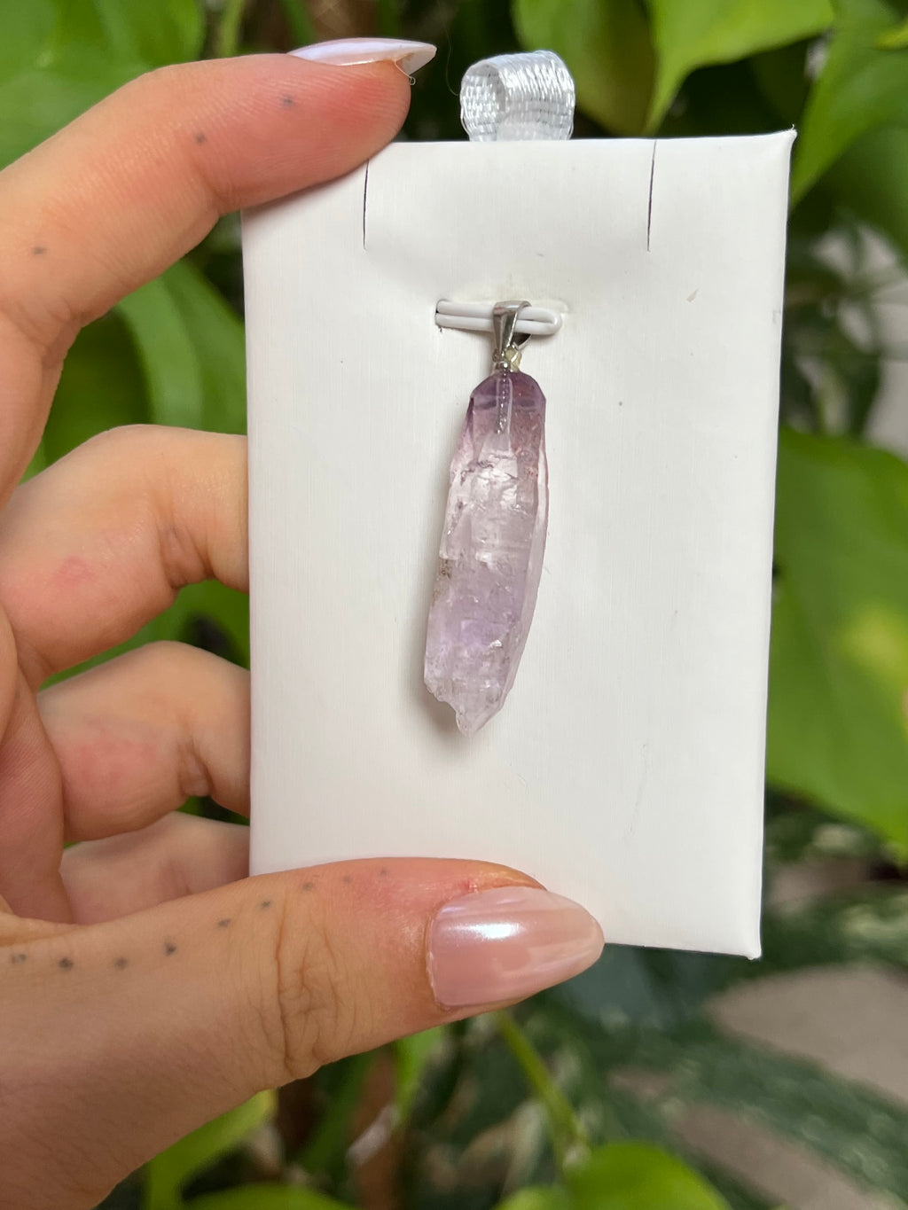 Vera Cruz Amethyst roh Anhänger
