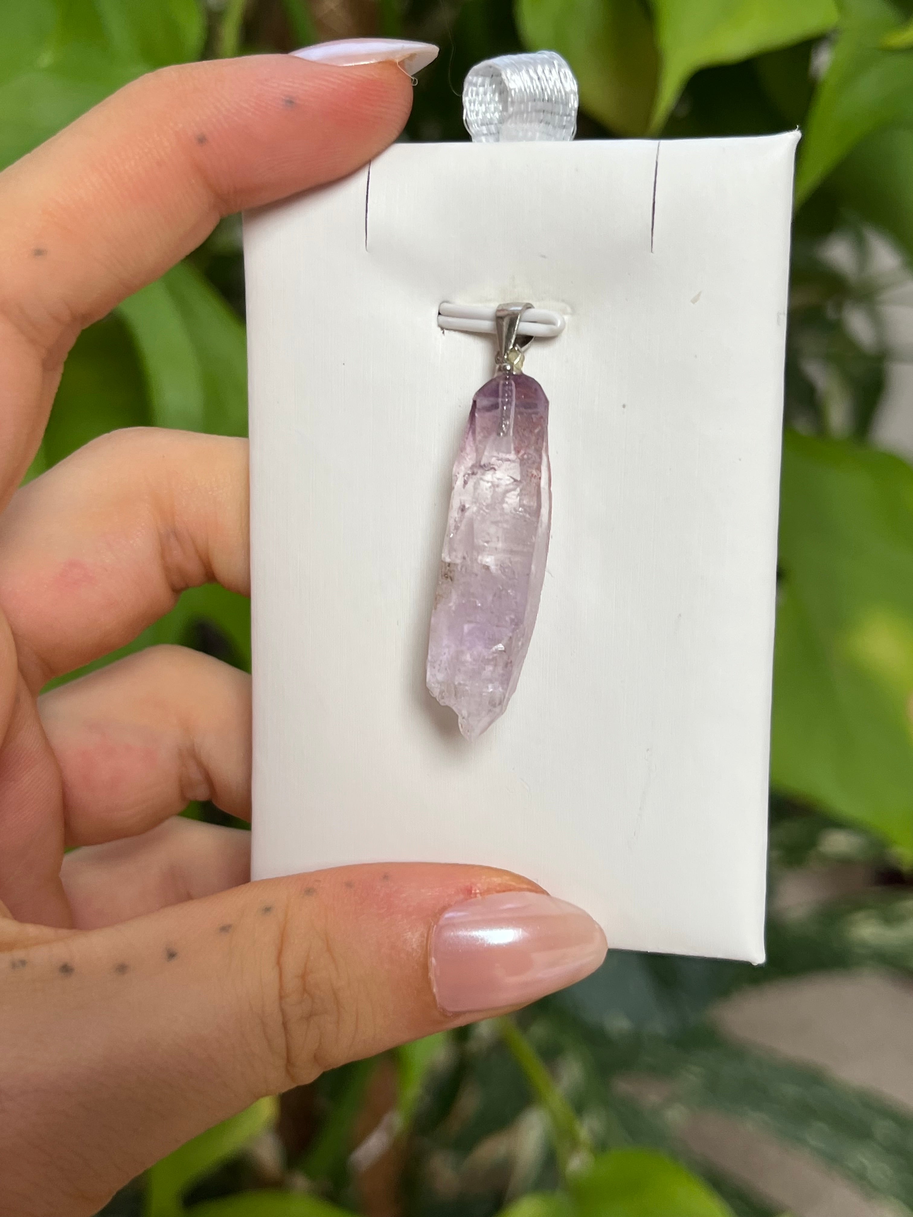 Vera Cruz Amethyst roh Anhänger