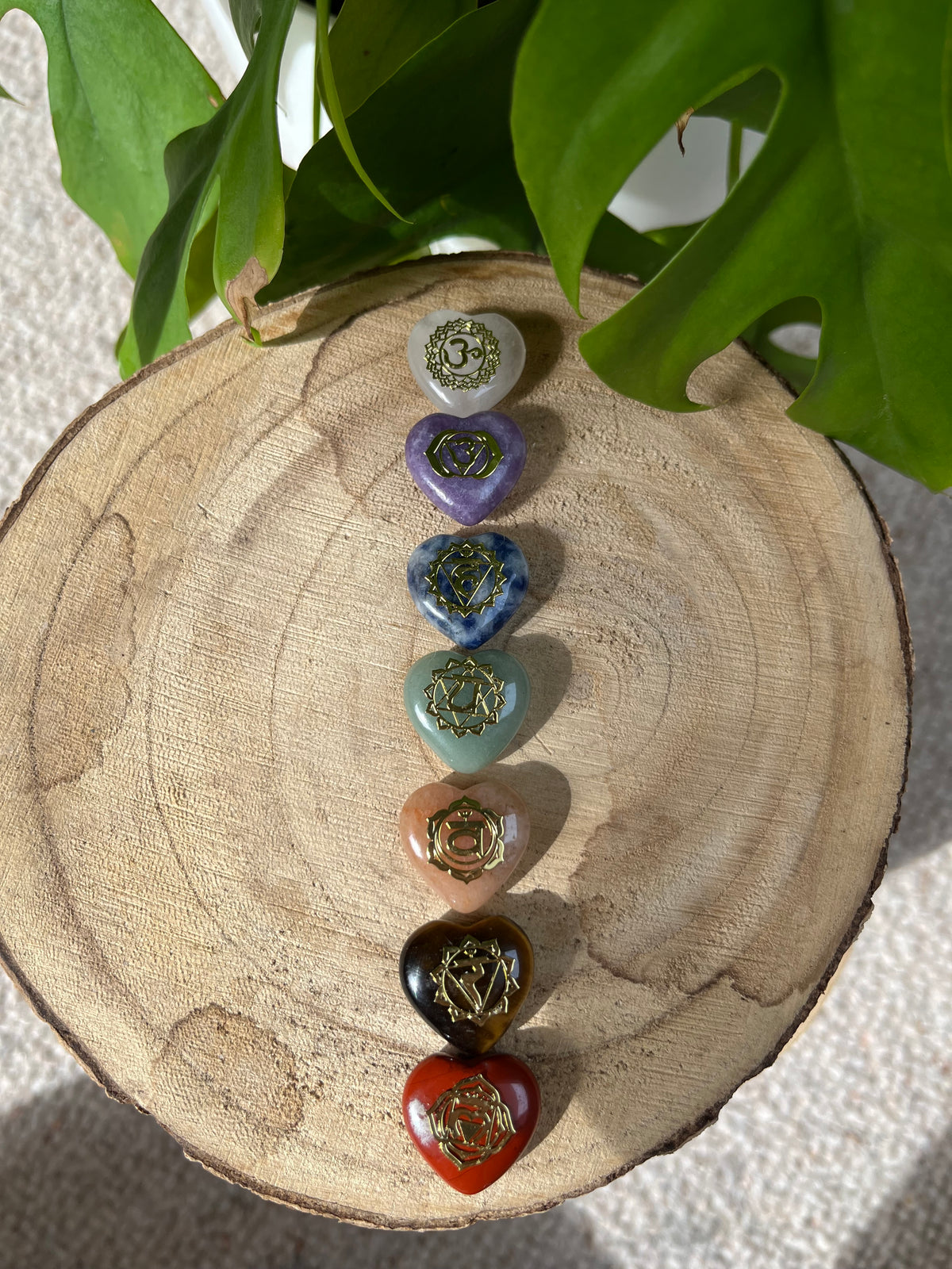 Chakra Set Herz Mini