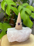 Feiner Amethyst Ring 925 Silber