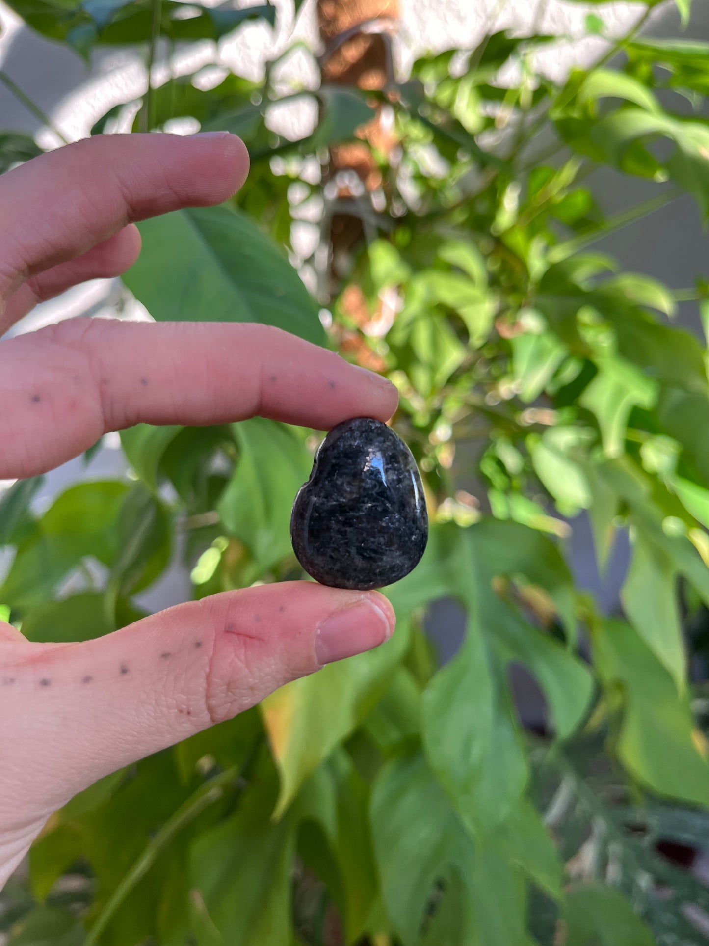 Ekmanit Trommelstein gebohrt – Tiefe & Ursprünglichkeit