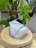 Fluorit blau Armband mit Verschluss