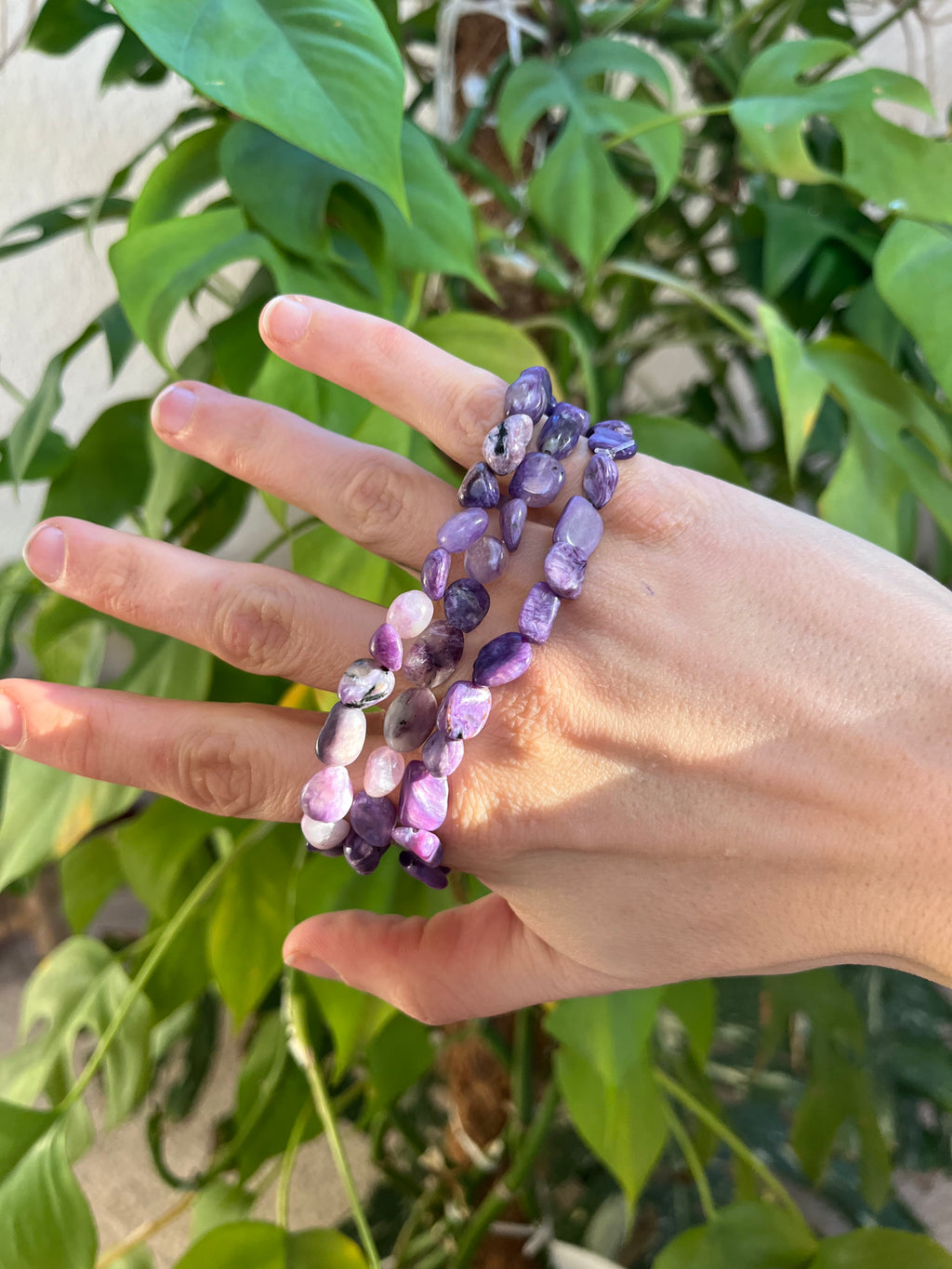 Charoit Nugget Armband A Qualität