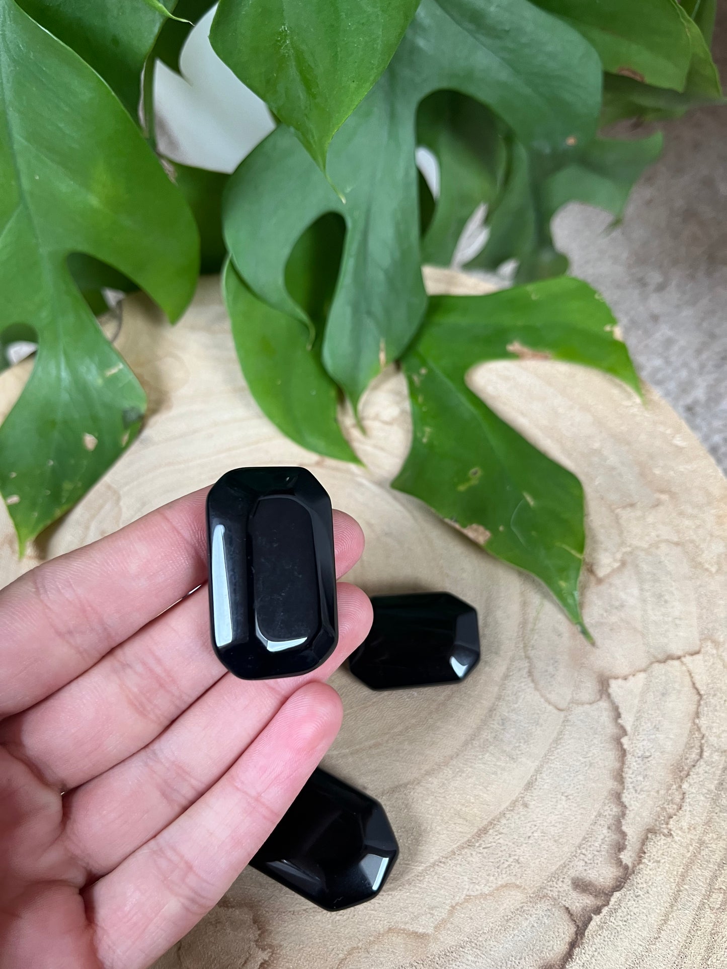 Obsidian Auflegestein