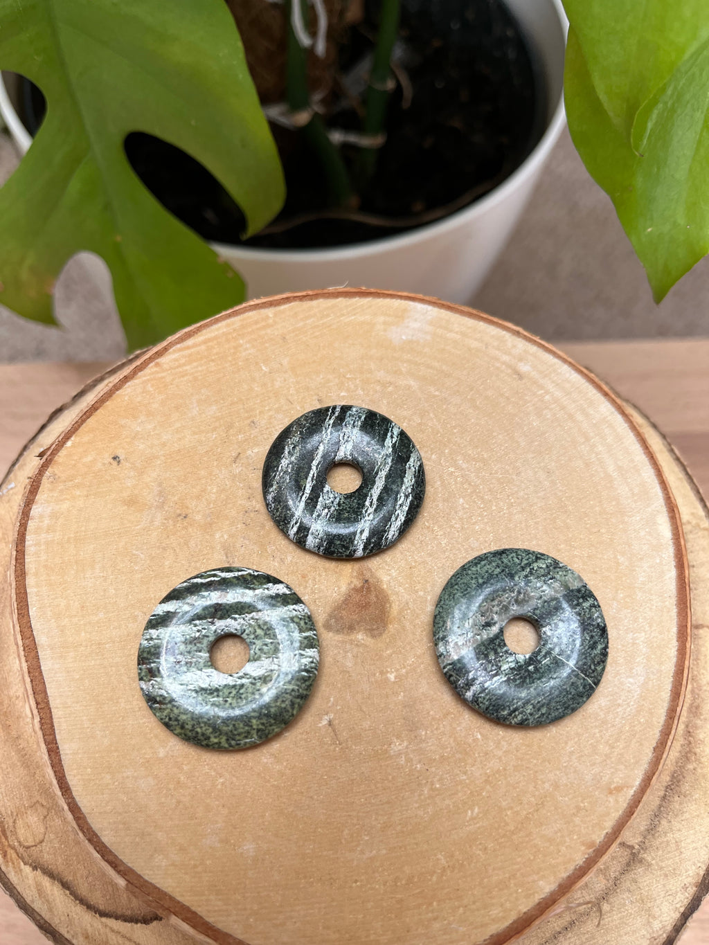 Silber Auge Donut 3cm