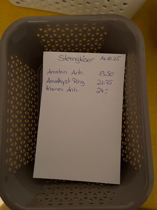 Danis Sterngläser Live Sale 14.10.25