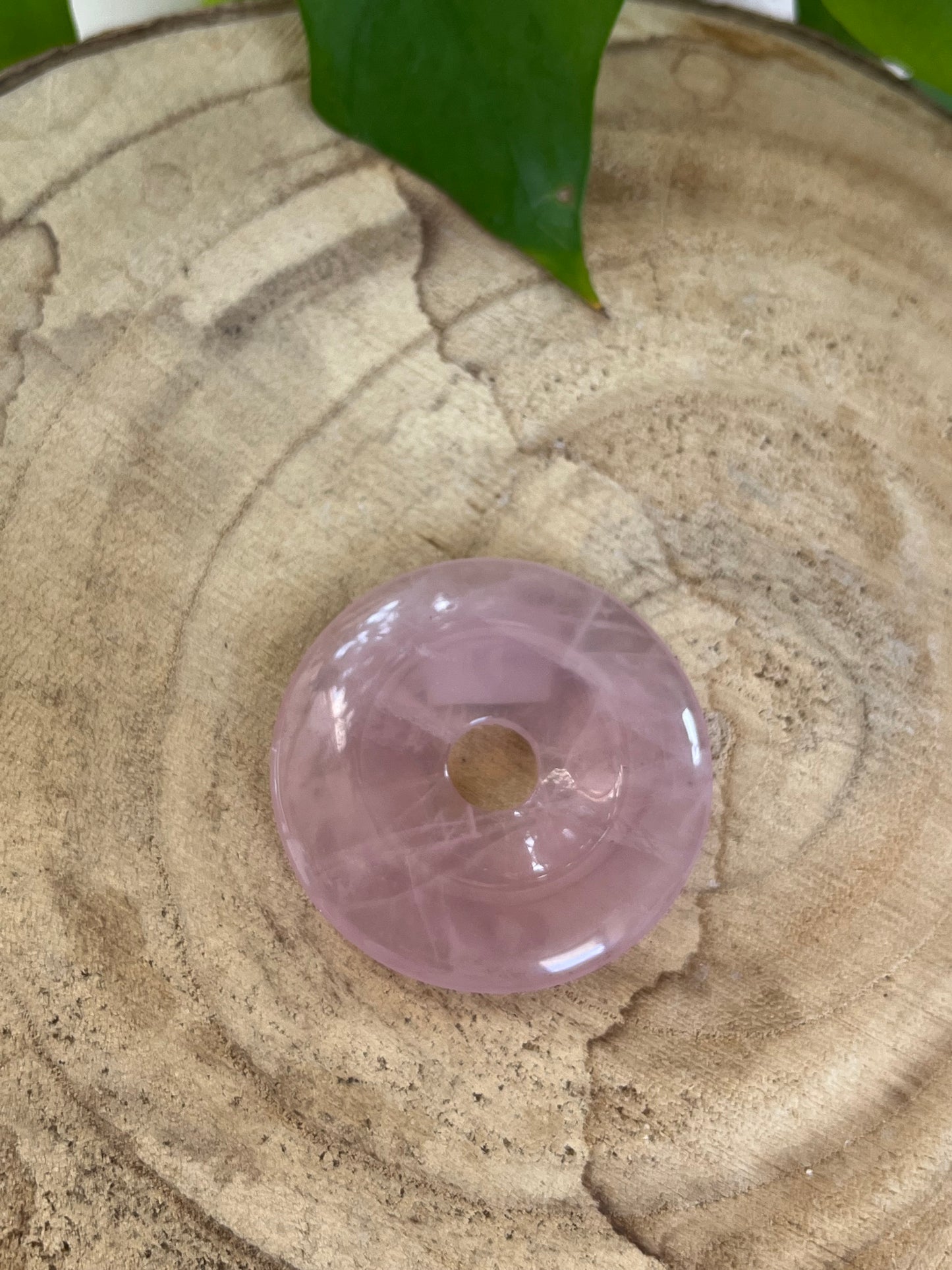 Rosenquarz Donut 4cm