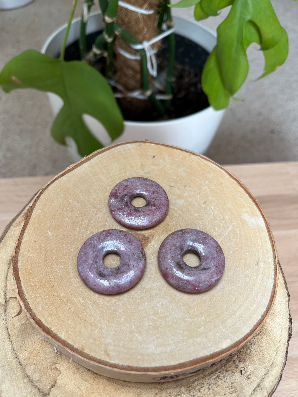 Piemonit Quarz Donut 3cm