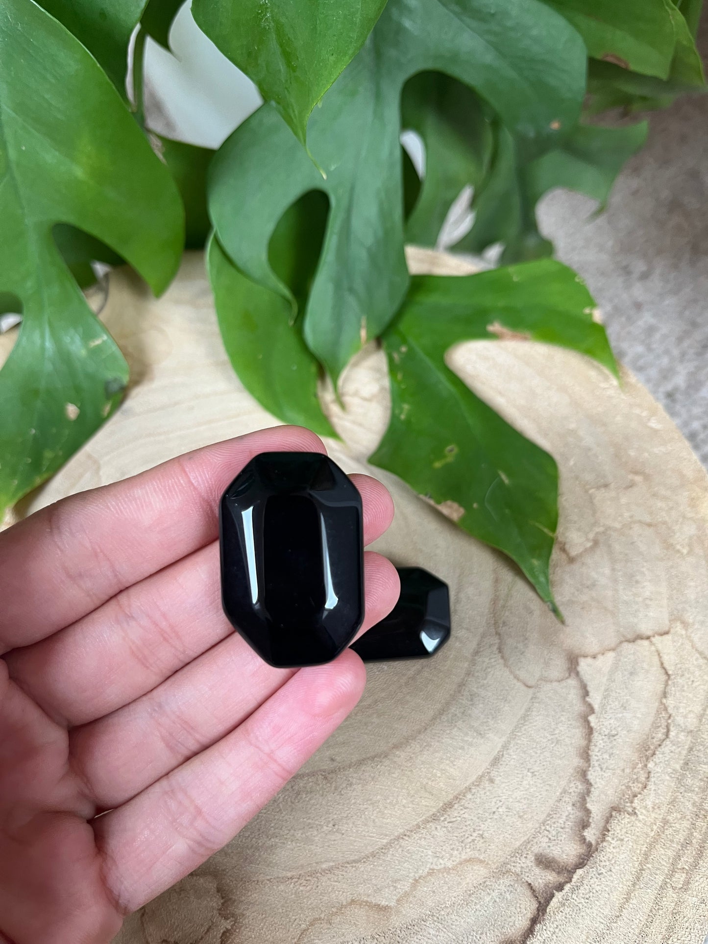 Obsidian Auflegestein