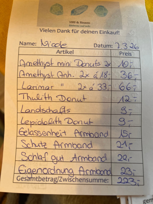 Nicole Live Sale 07.03.26