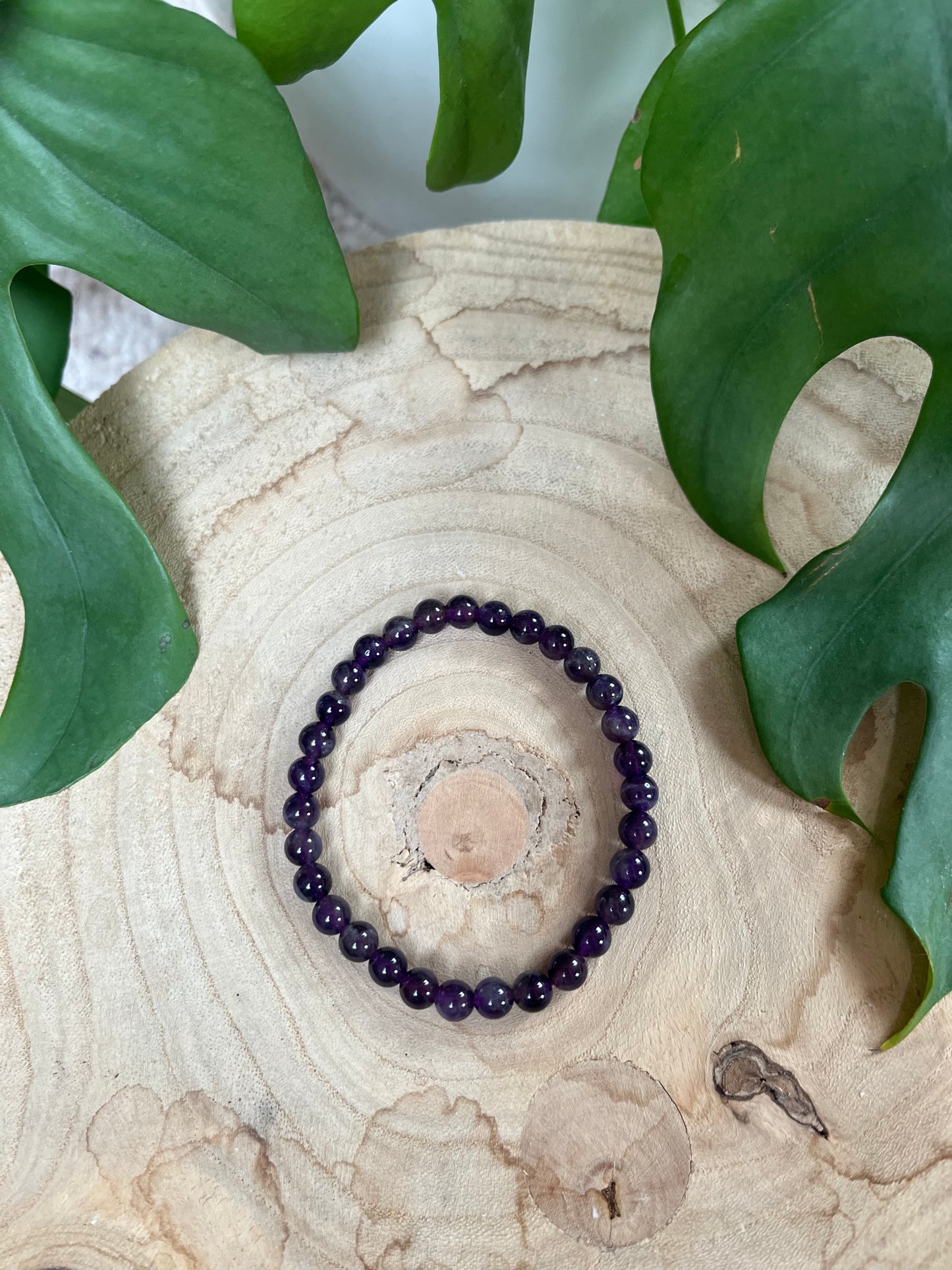 Amethyst Kugel Armband