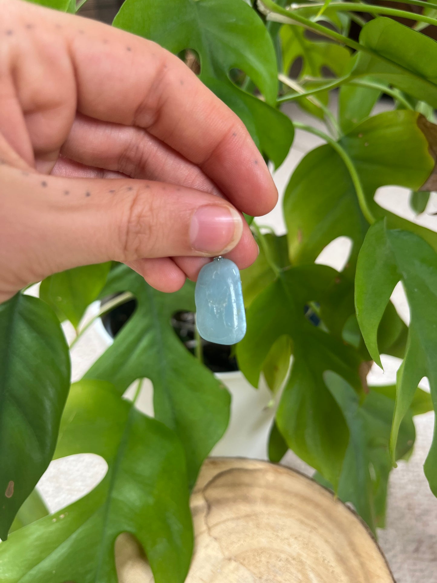 Aquamarin Ketten Anhänger