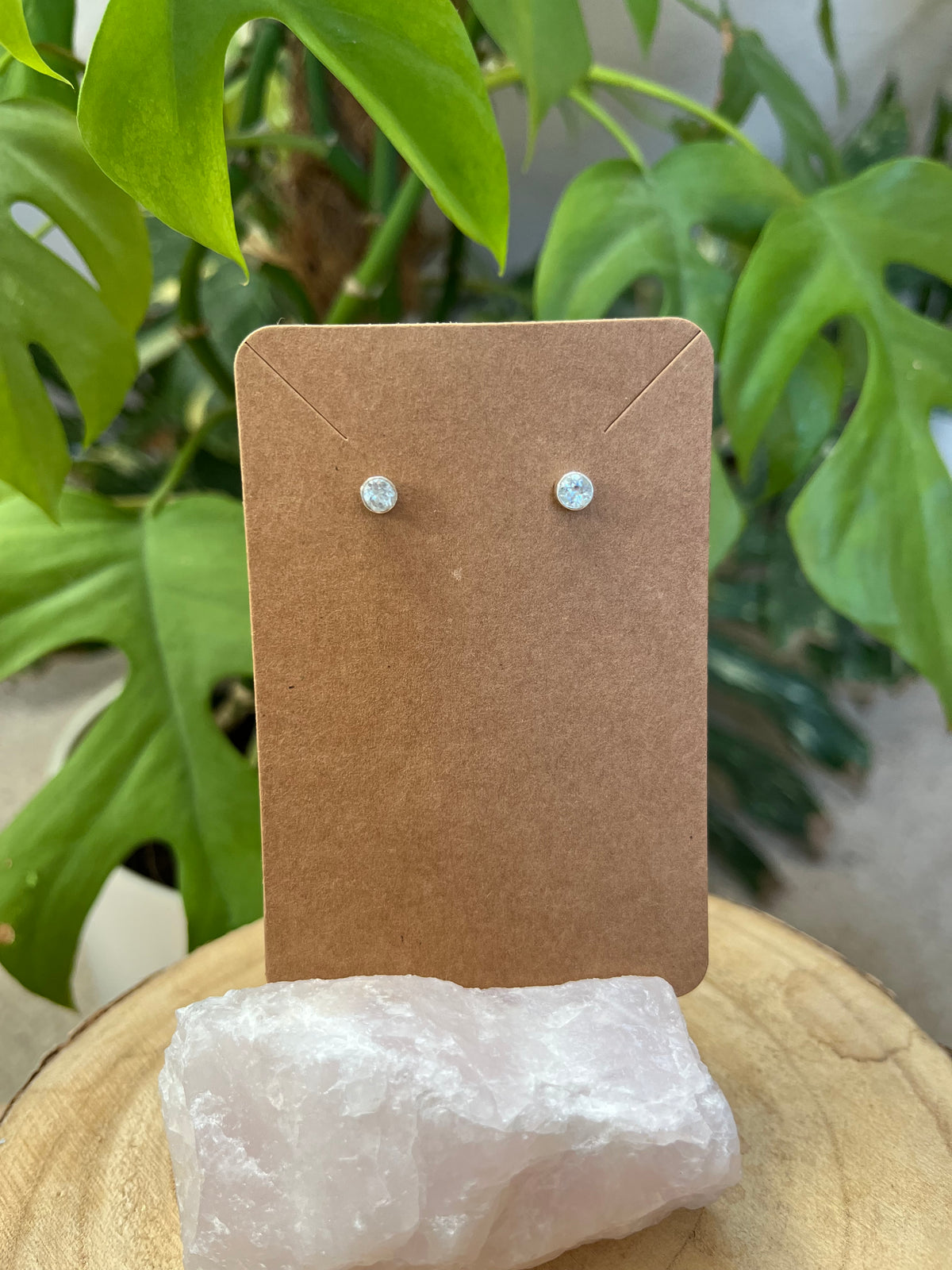 Blauer Topas Ohrstecker – Klarheit & Eleganz | 925 Sterling Silber