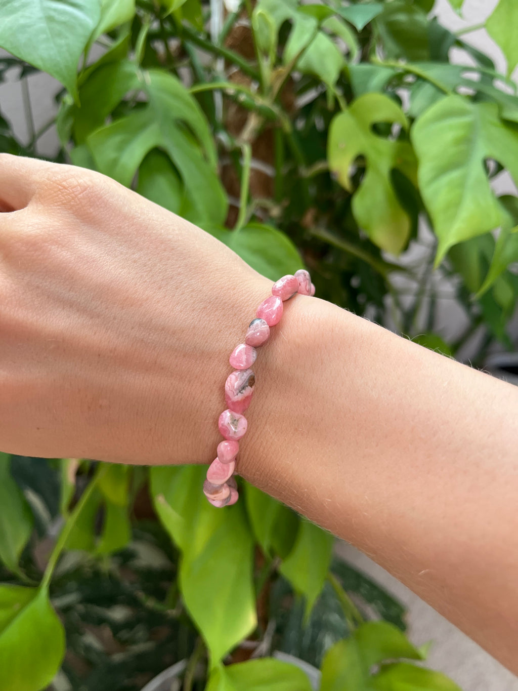 Rhodochrosit Nugget Armband