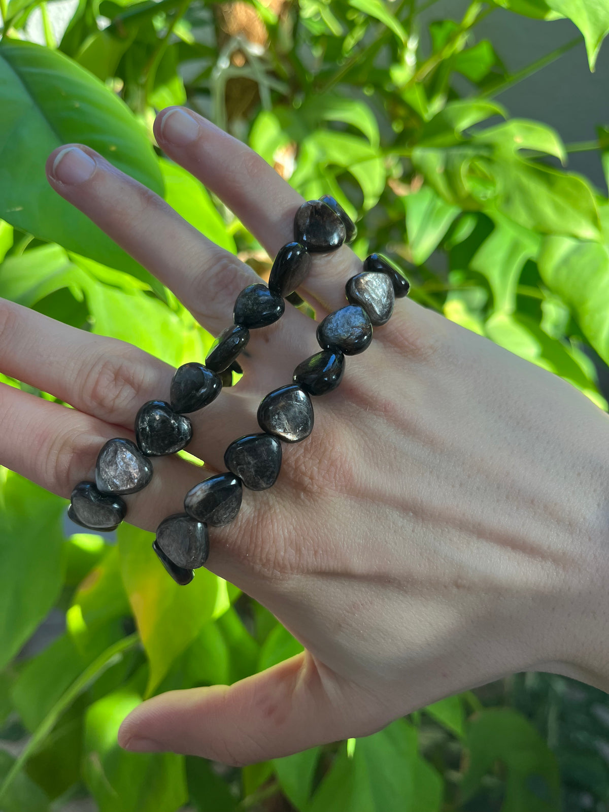 Muscovit (Mica) Herz Armband – Leichtigkeit & Klarheit