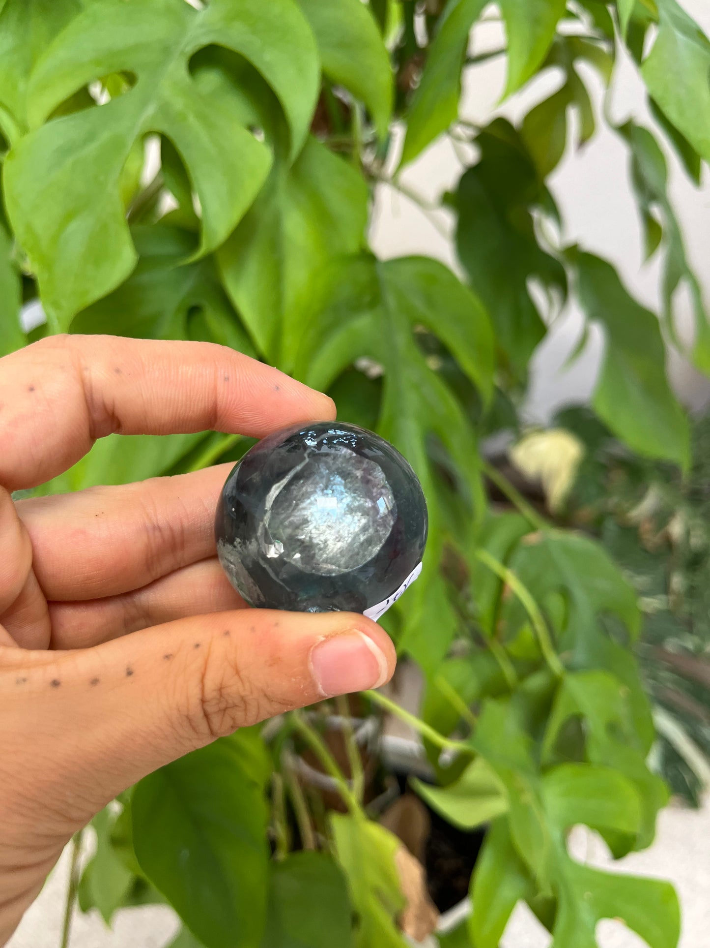 Grüne Fluorit Kugel 3,5 cm – Edelstein für Klarheit & Harmonie