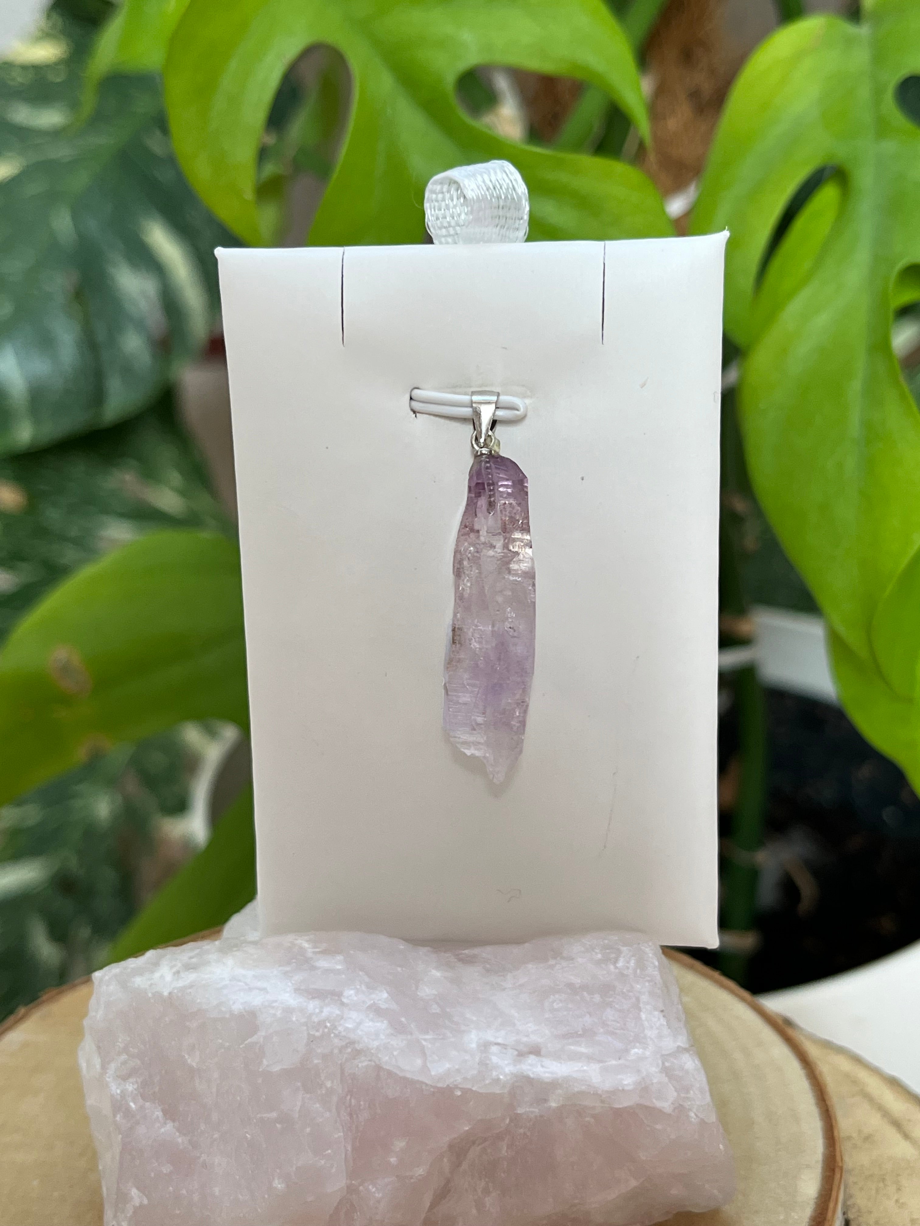 Vera Cruz Amethyst roh Anhänger