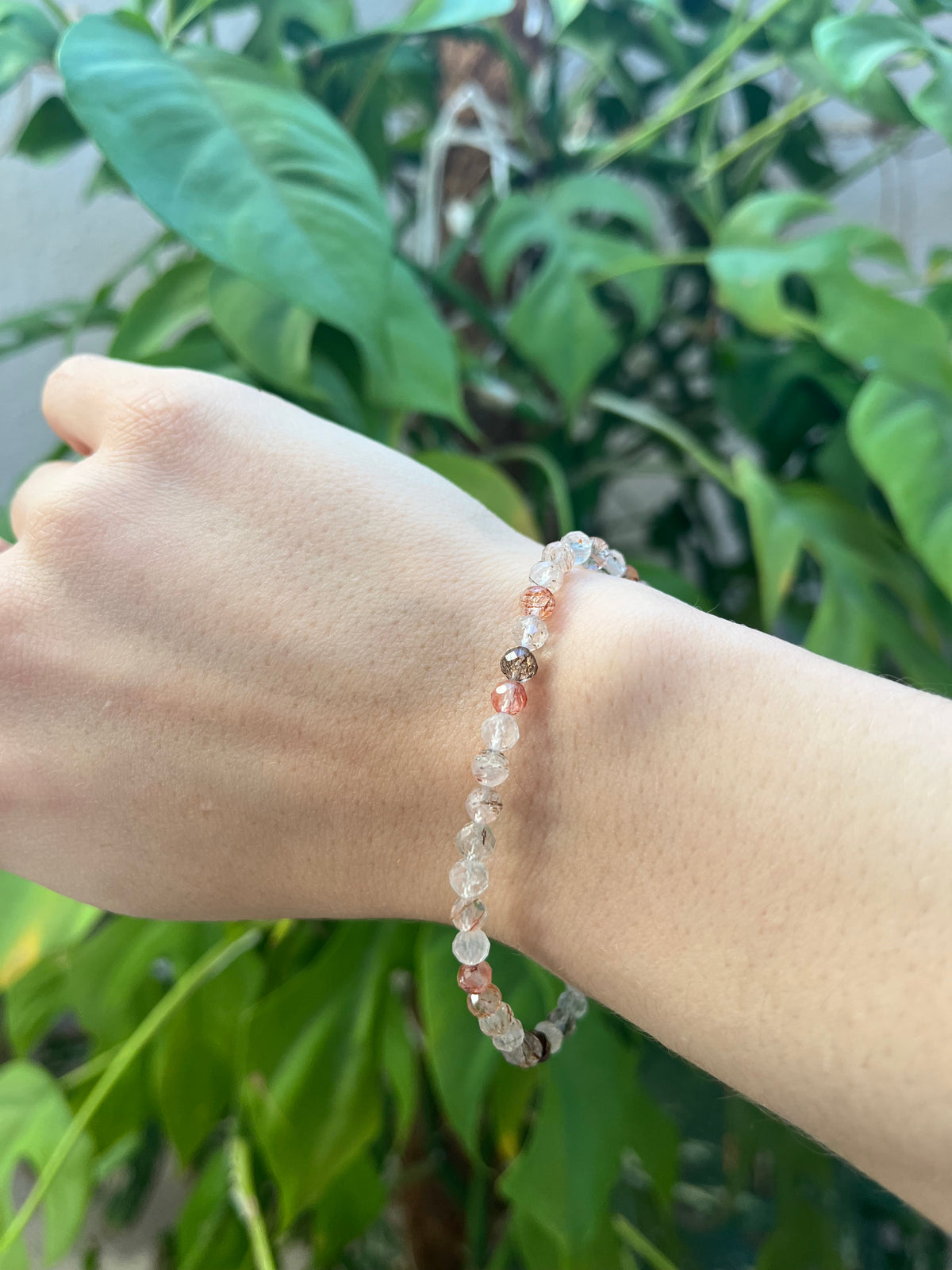 Kakoxenit Armband facettiert 5 mm – Klarheit & Inspiration