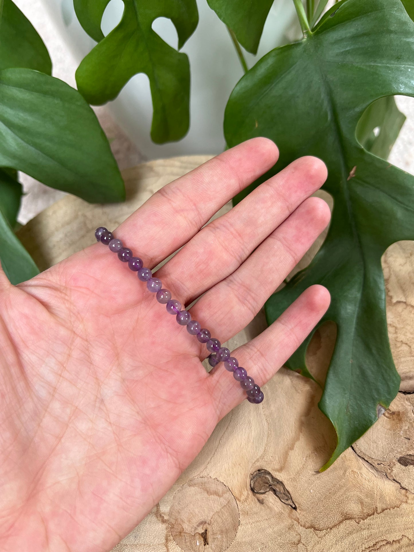 Amethyst Kugel Armband