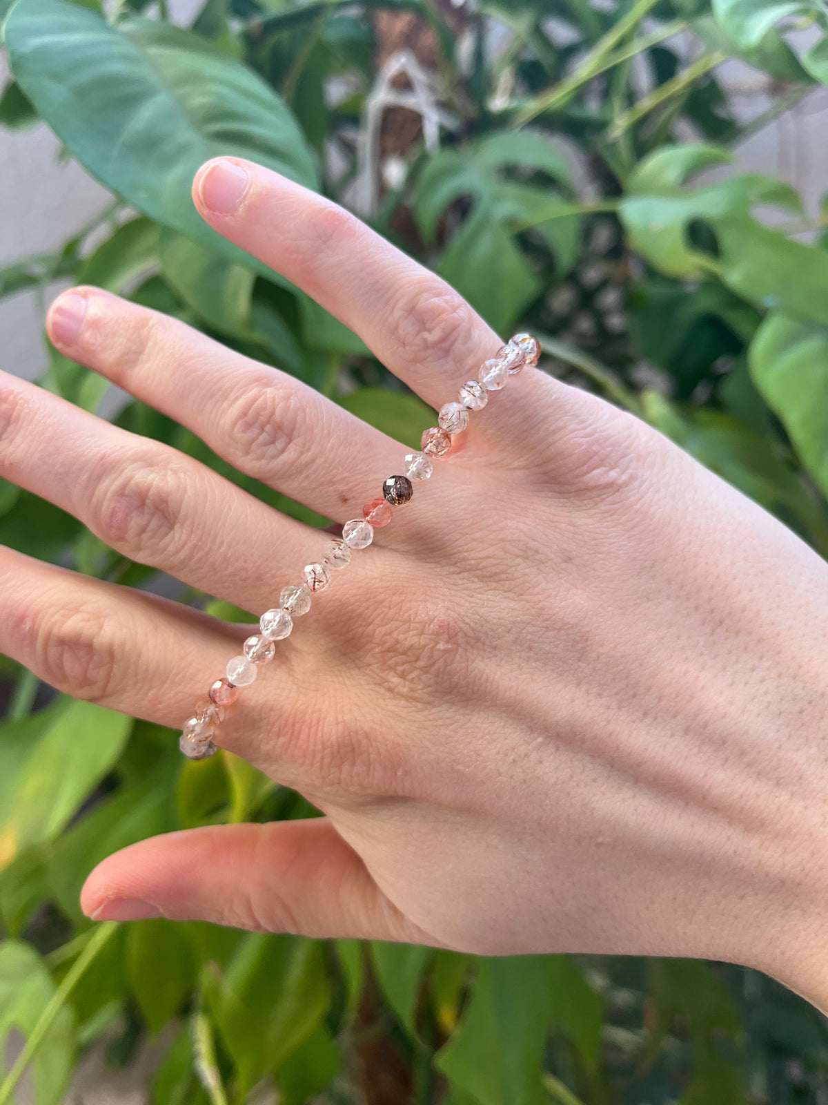 Kakoxenit Armband facettiert 5 mm – Klarheit & Inspiration