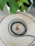 Baumwollband schwarz ca. 80 cm – schlicht & vielseitig