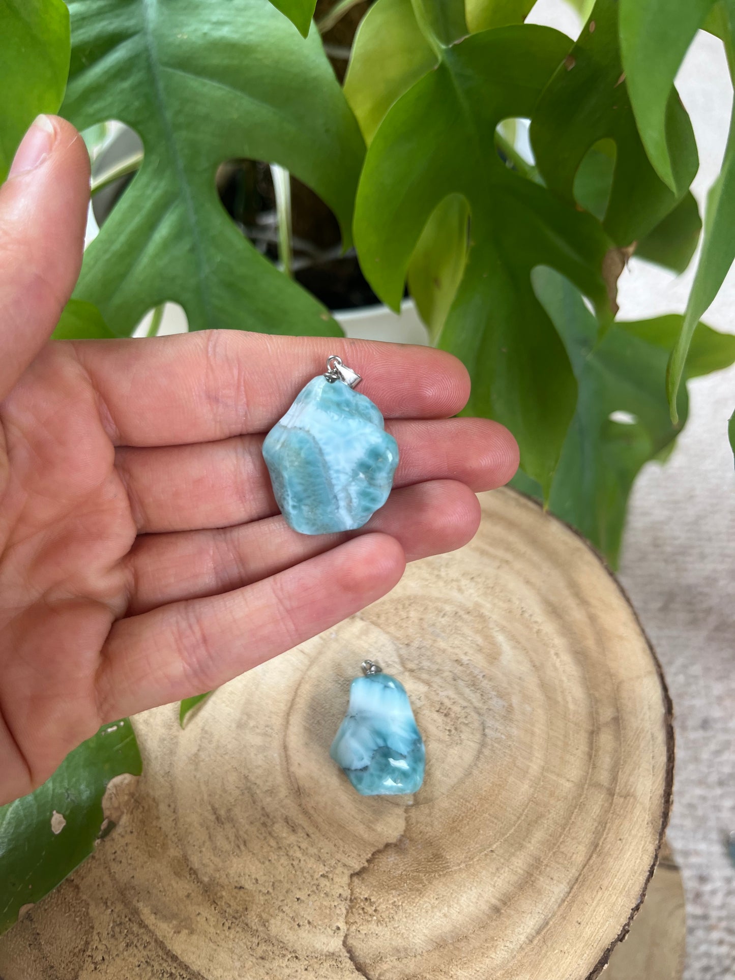 Larimar Ketten Anhänger