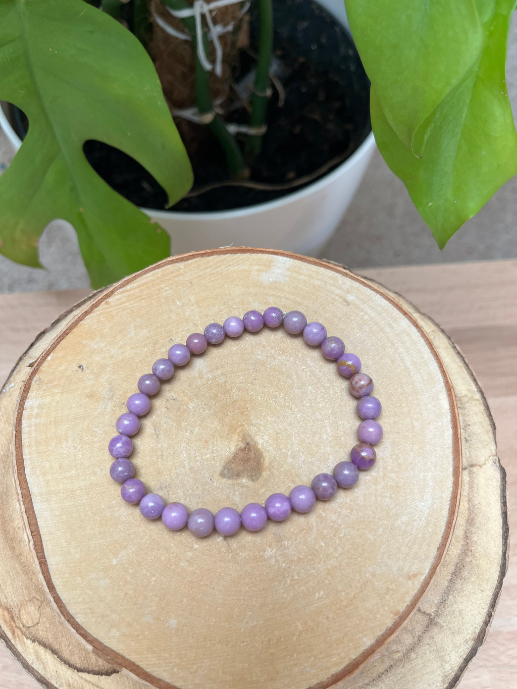 Phosphorsiderit Armband 6mm