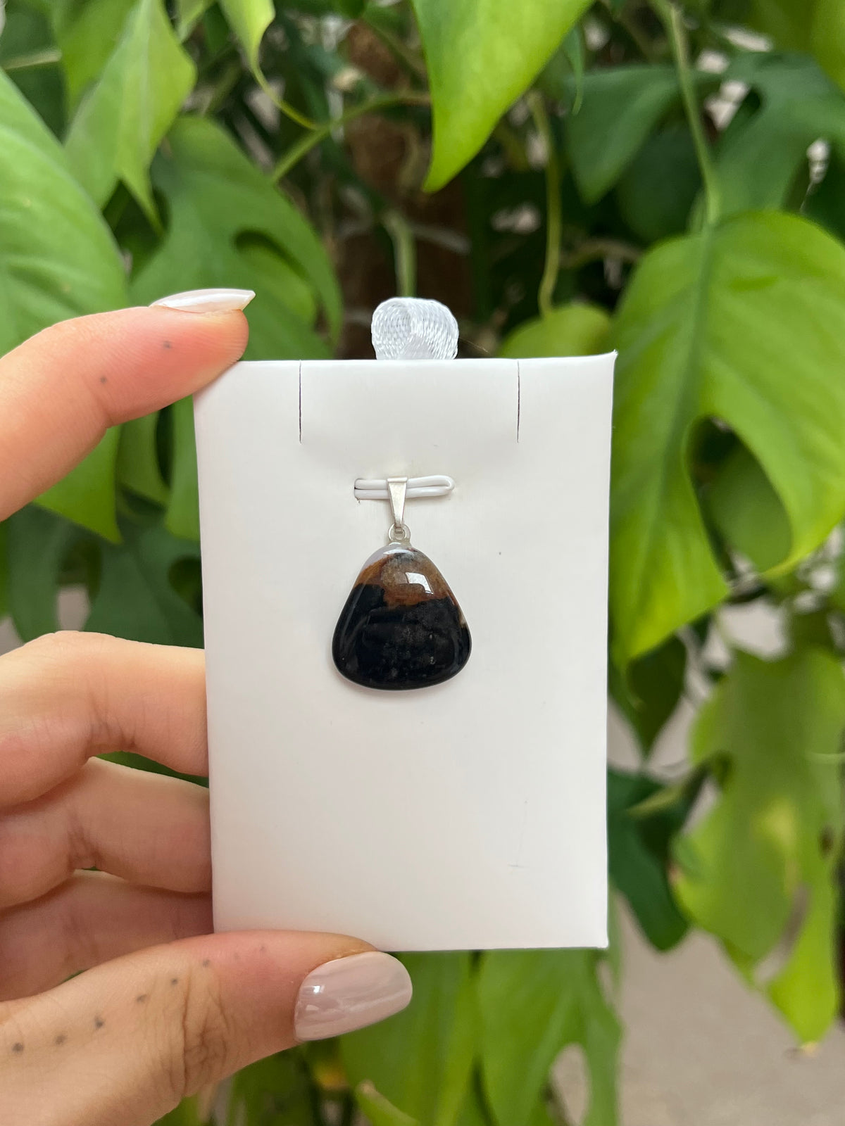 Sardonyx Kettenanhänger Silber