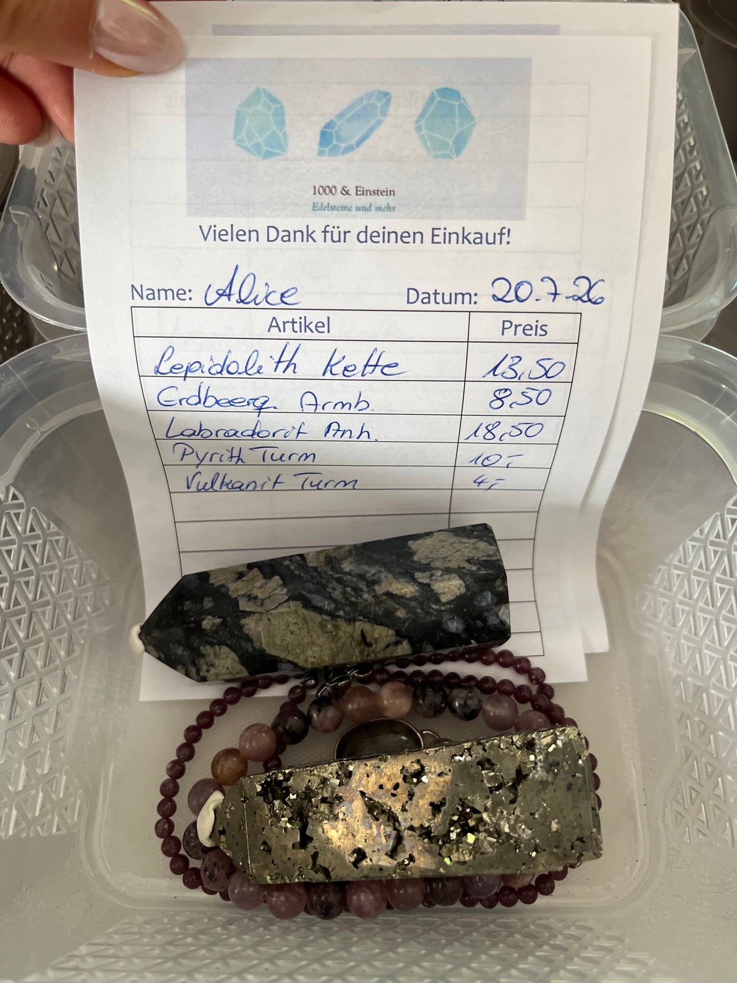Alice Live Sale 20.07.26
