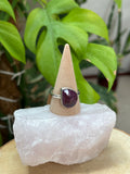 Rubin Ring 925 Silber